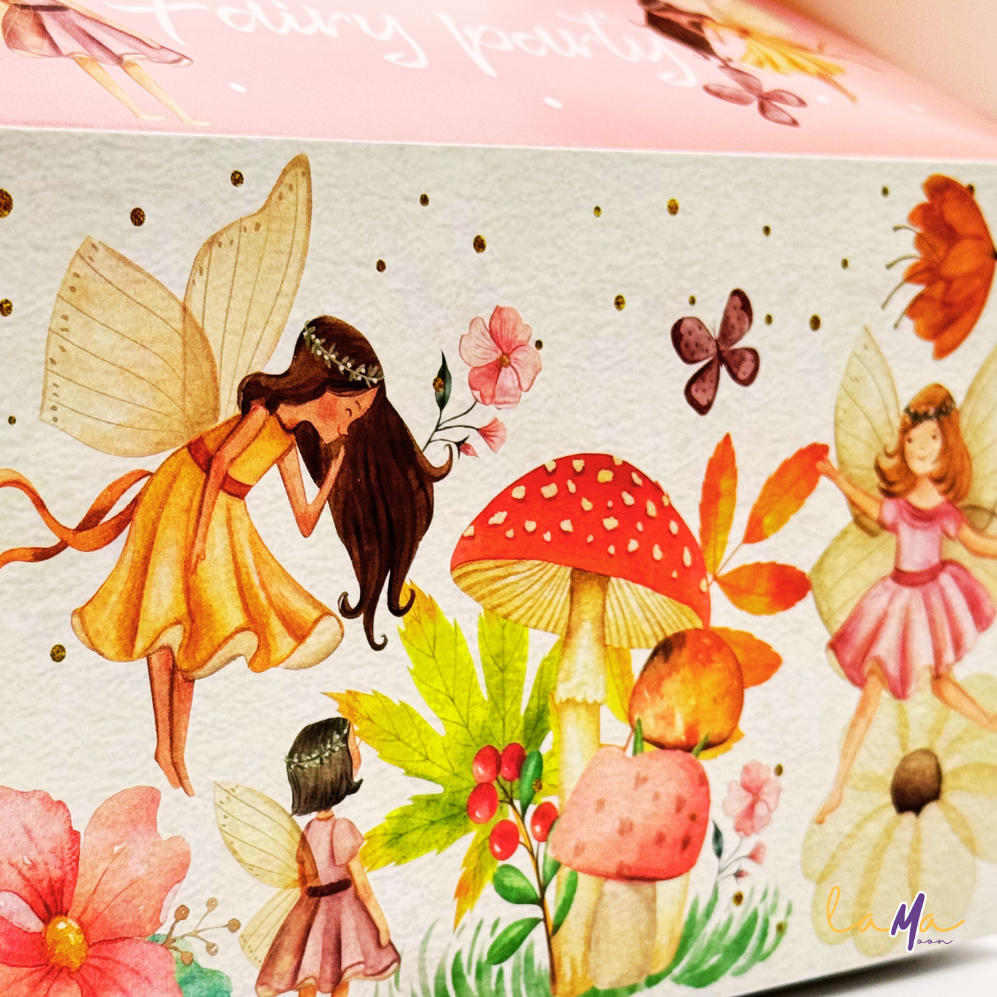 Fairy Garden Party Favor Boxes: Whimsical Treat Boxes (3.8 x 6.3 Inches)