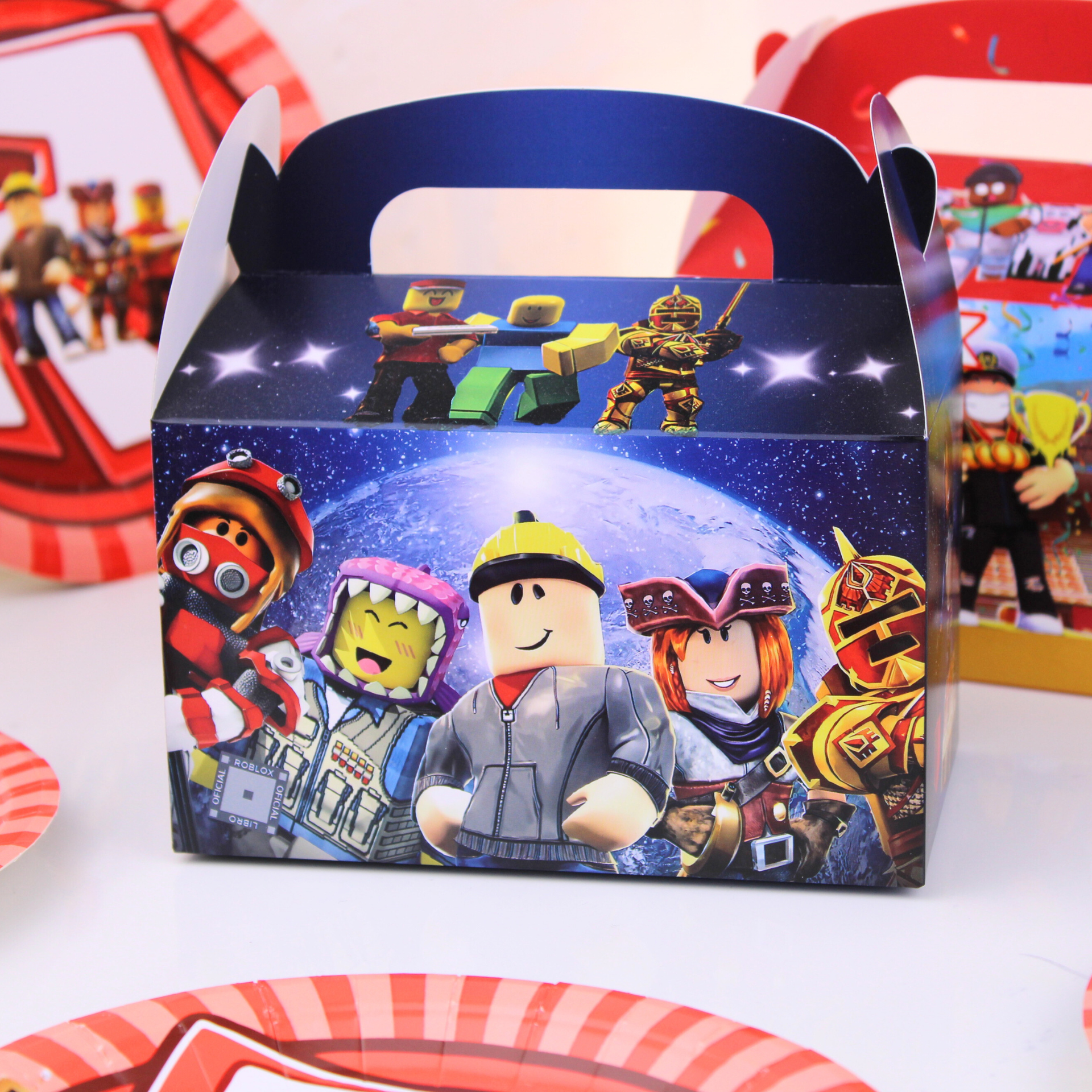 Gaming Party Favor Boxes – Pixel Video Game Birthday Goodie Boxes for Kids | Lamamoon
