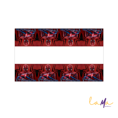 Spider-Man Party Table Cover: Superhero Birthday Decoration (42.5x70.8 Inch)