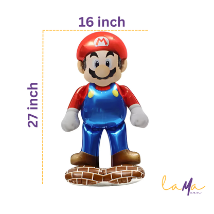 Mario Themed Balloon Set - 5 Pieces | Uninflated