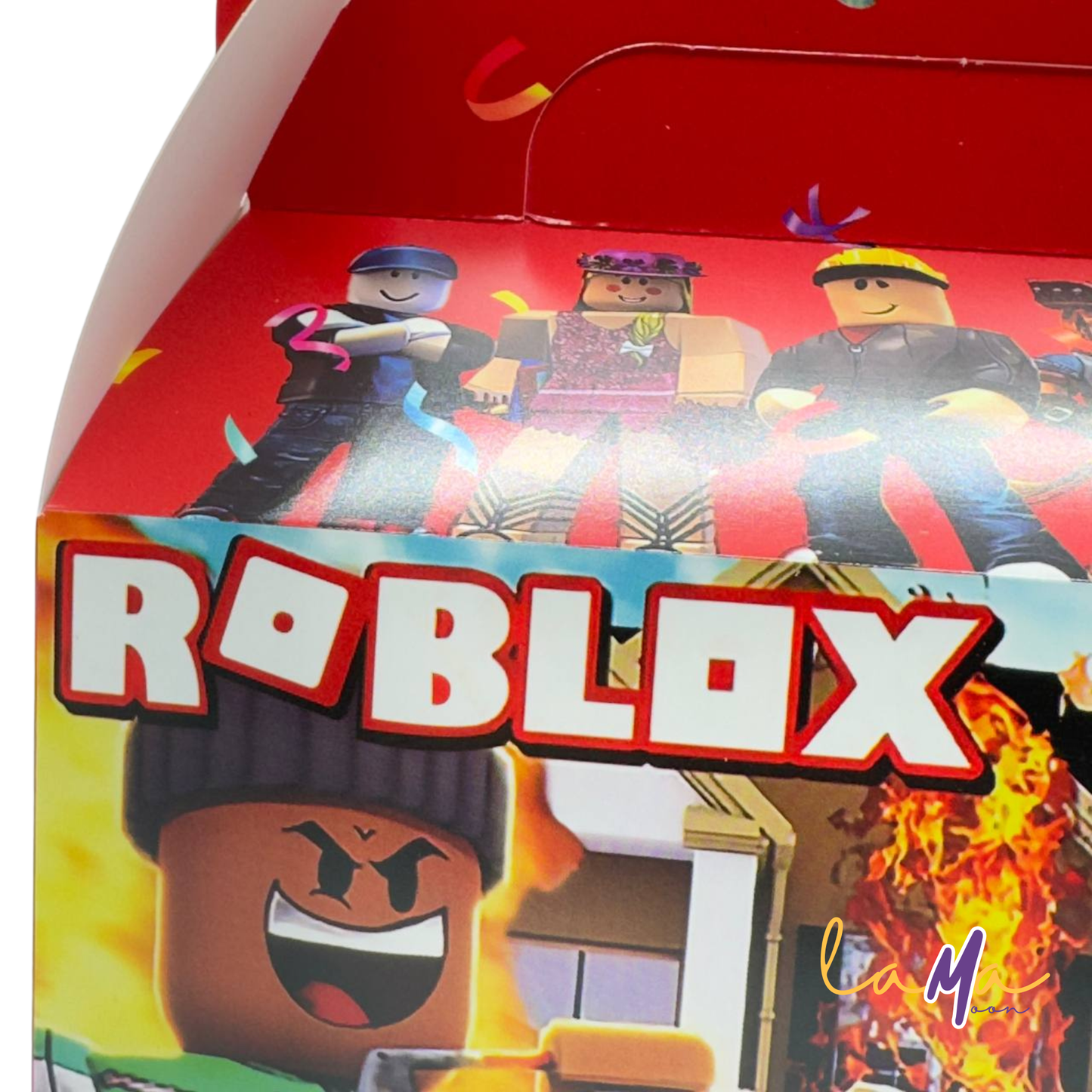Roblox Party Favor Boxes: Gaming Birthday Treat Boxes