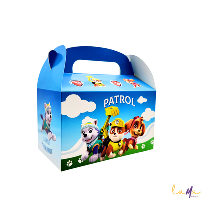 Cartoon Puppy Birthday Favor Box – Kids’ Dog-Themed Treat Bag