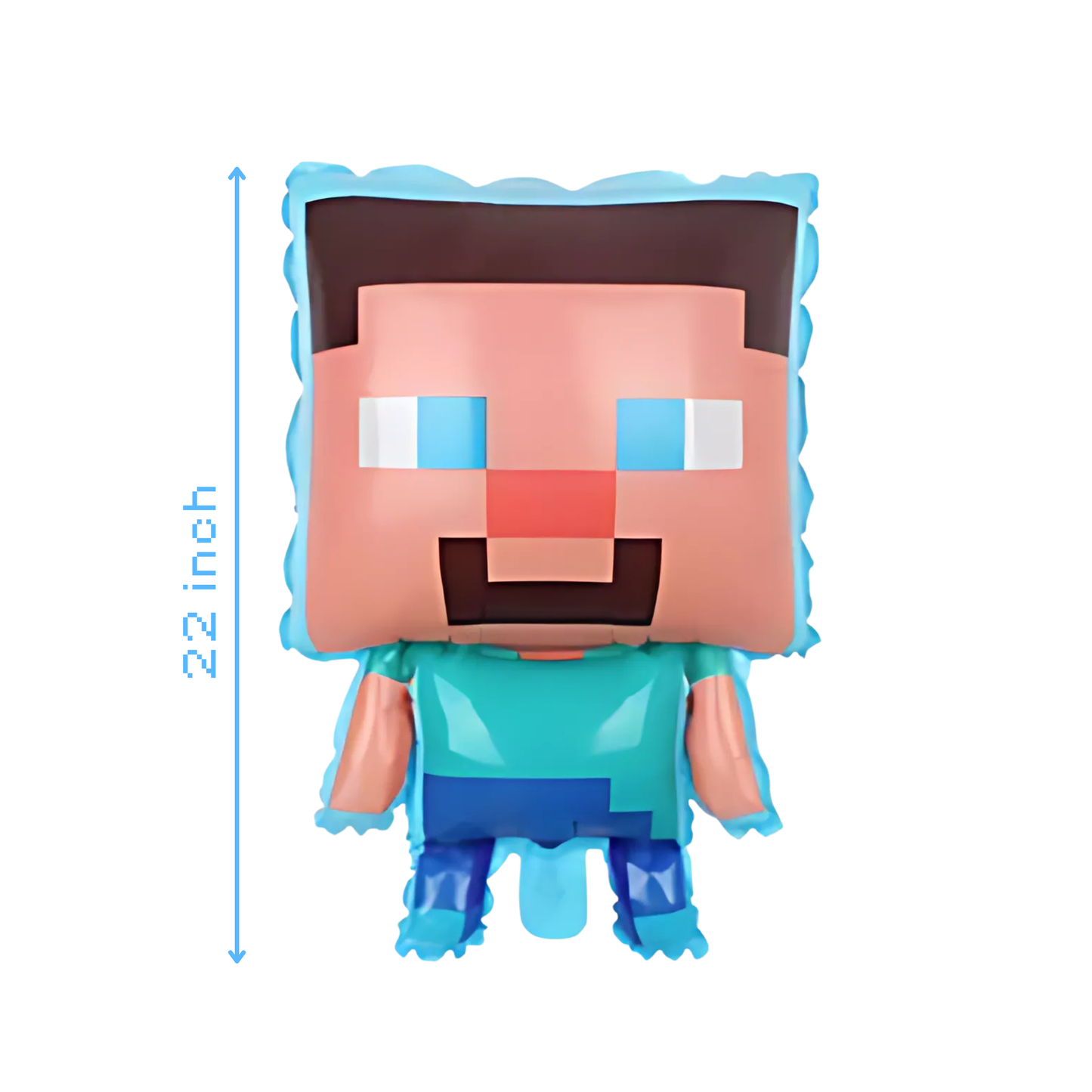 Steve mylar balloon seze 22 inch fast sghipping from chicago